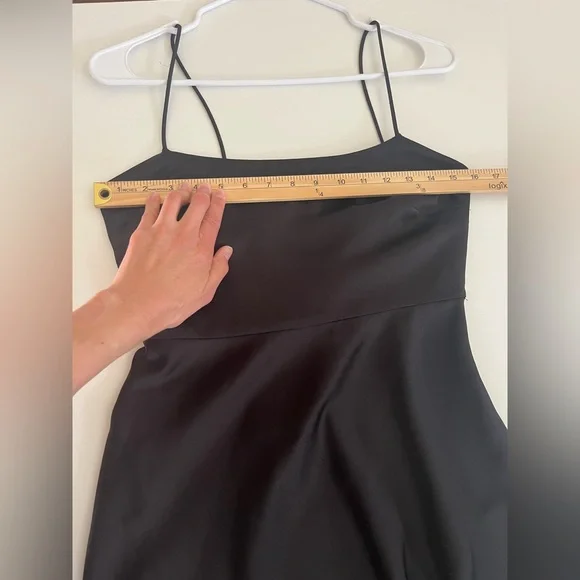 NWT Anthropologie BHLDN Leti Dress in Black Sz 2 - Picture 13 of 16